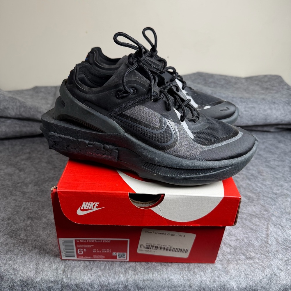 Womens Nike Fontanka Edge Black Off Noir 6.5 - CU1450-001 $150